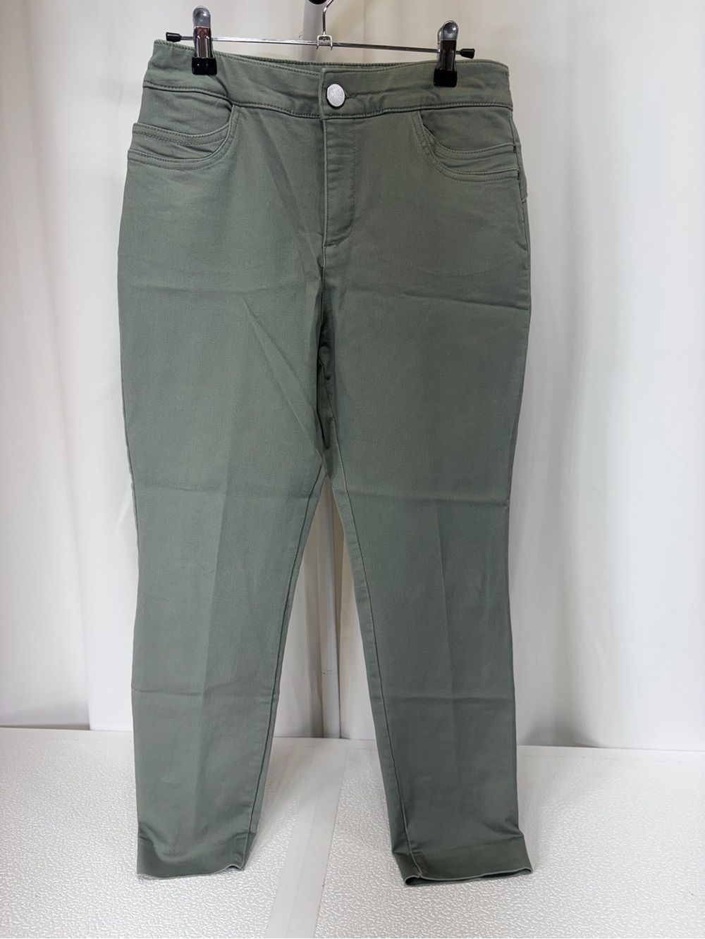 Christopher & Banks Sage Green Skinny Jeans 3999